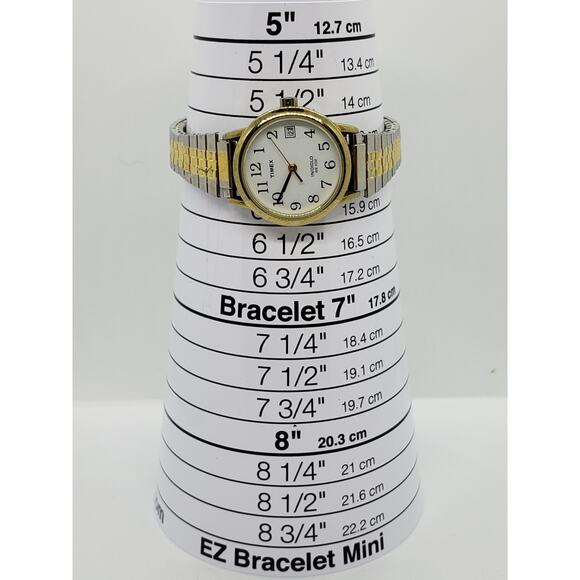 Women\'s Timex Indiglo watch. Gold bevel Calendar on watch face main image 8